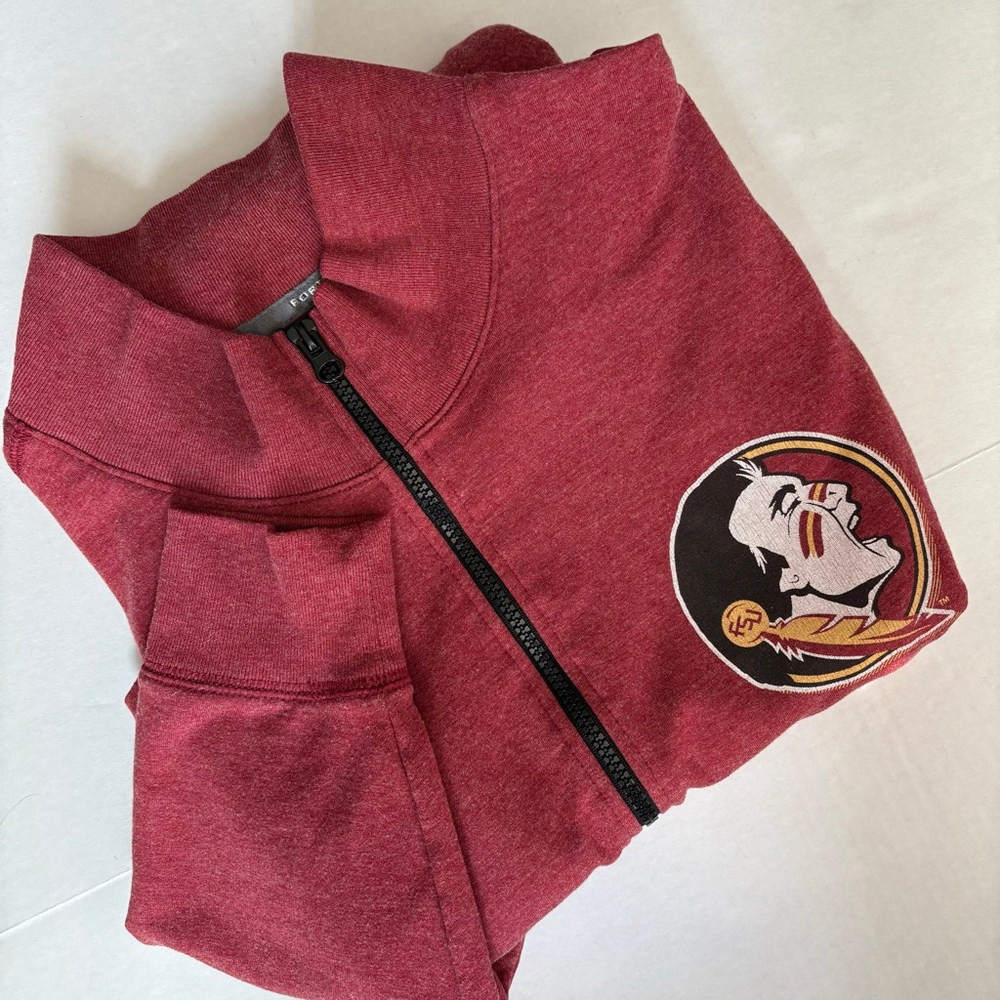 Men's 47 Brand Pullover Size L Red FSU seminoles